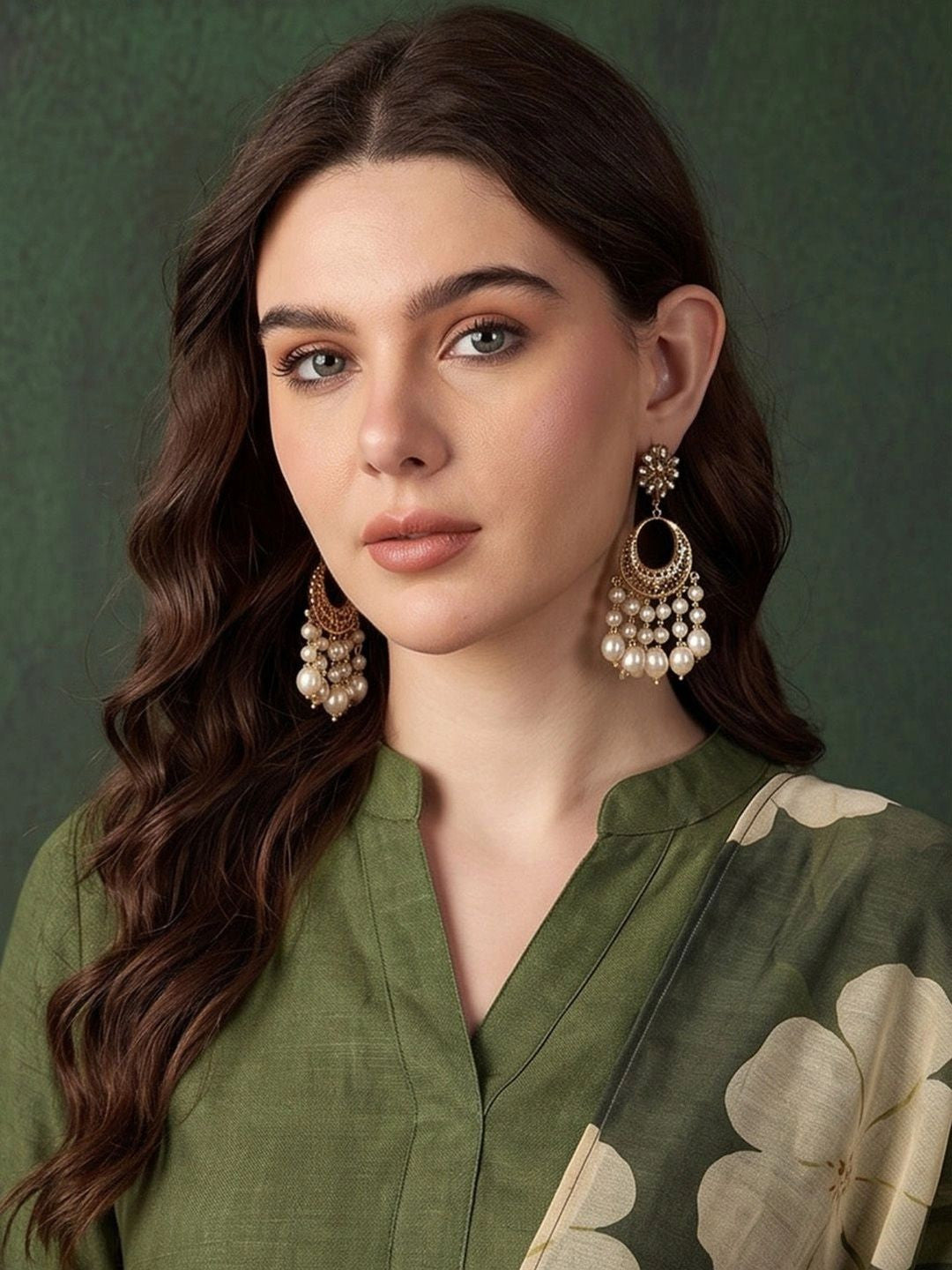 Women Regular Kurta with Trousers & With Dupatta