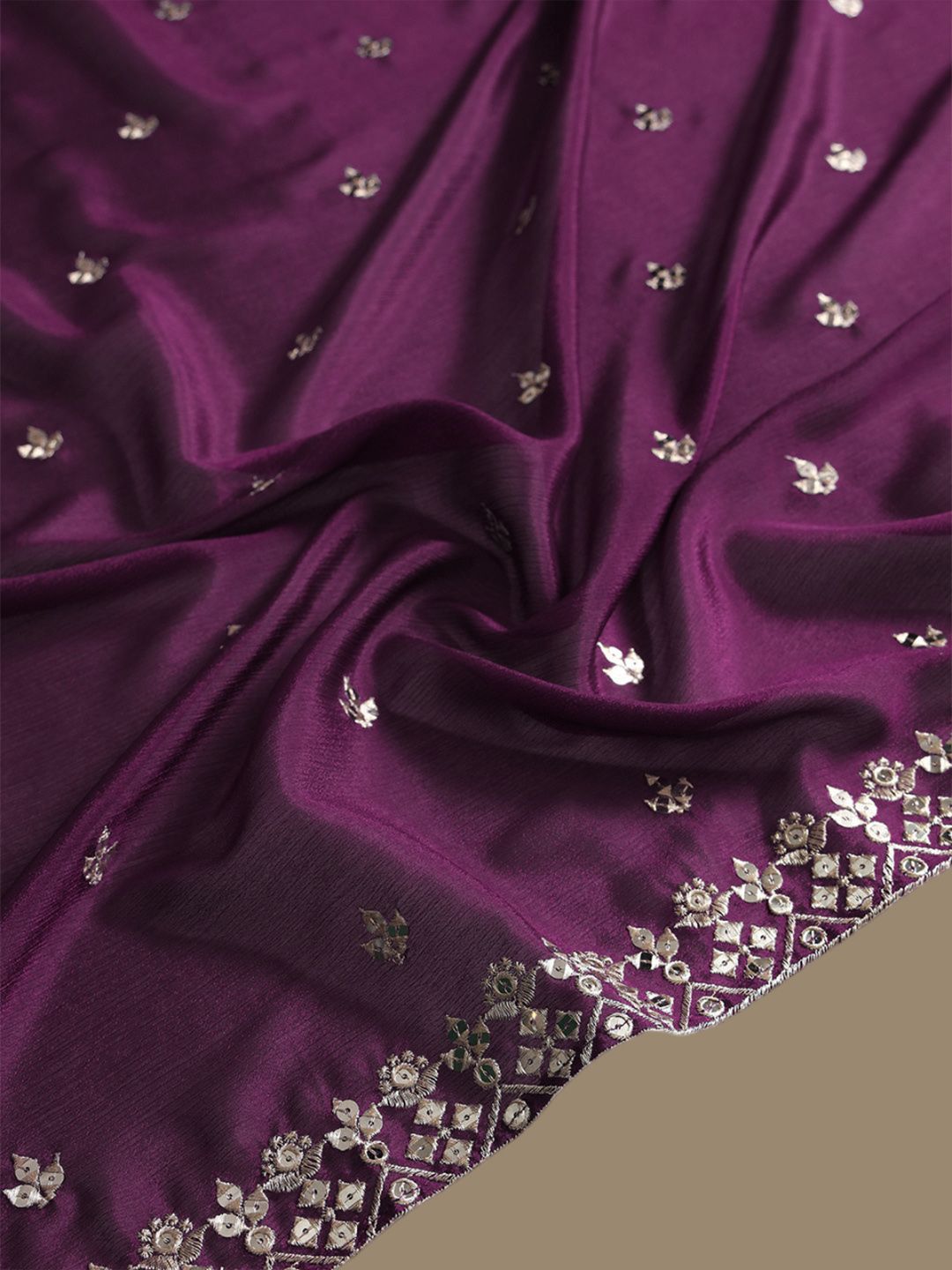 Dhiyona SO Women's Women Embroidered Regular Kurta with Palazzos & Dupatta