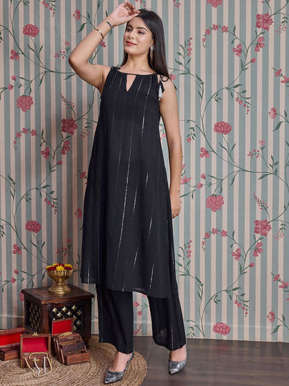 Dhiyona OD  Straight Kurta with Palazzos