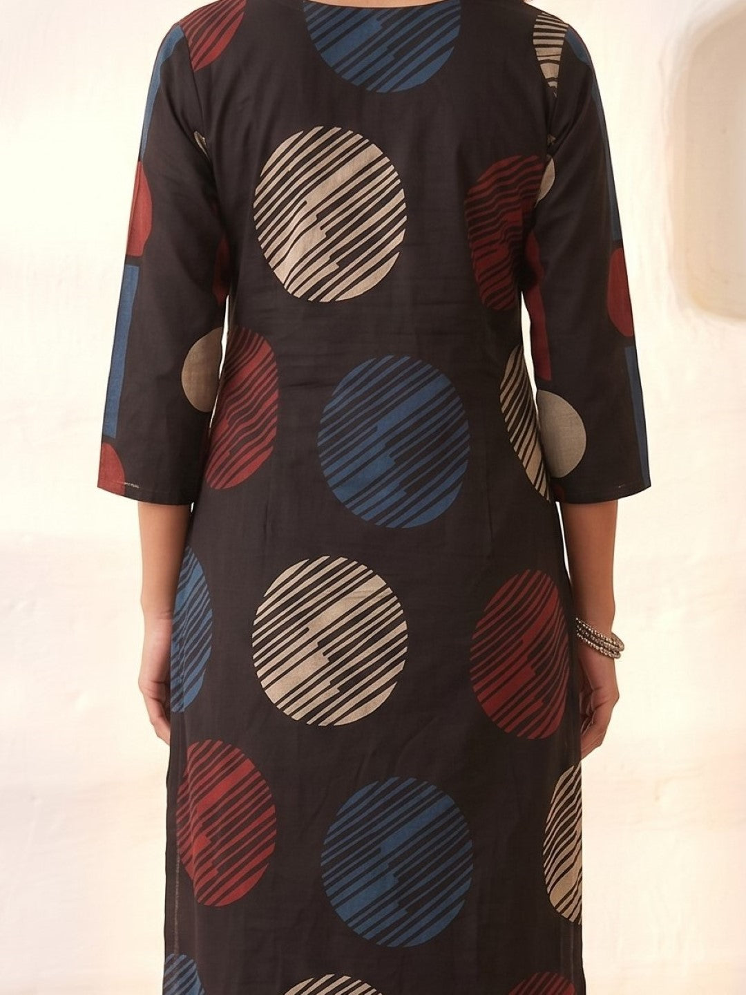 Swades jet cotton printed suit set