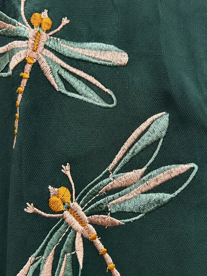 Oorvi Fern Embroidered Co-ord Set