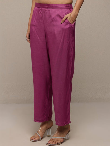 Women Floral Printed Regular Kurta with Trousers & With Dupatta
