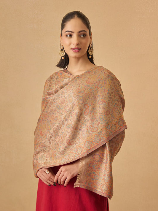 Dhiyona PA Floral Woven Design Shawl