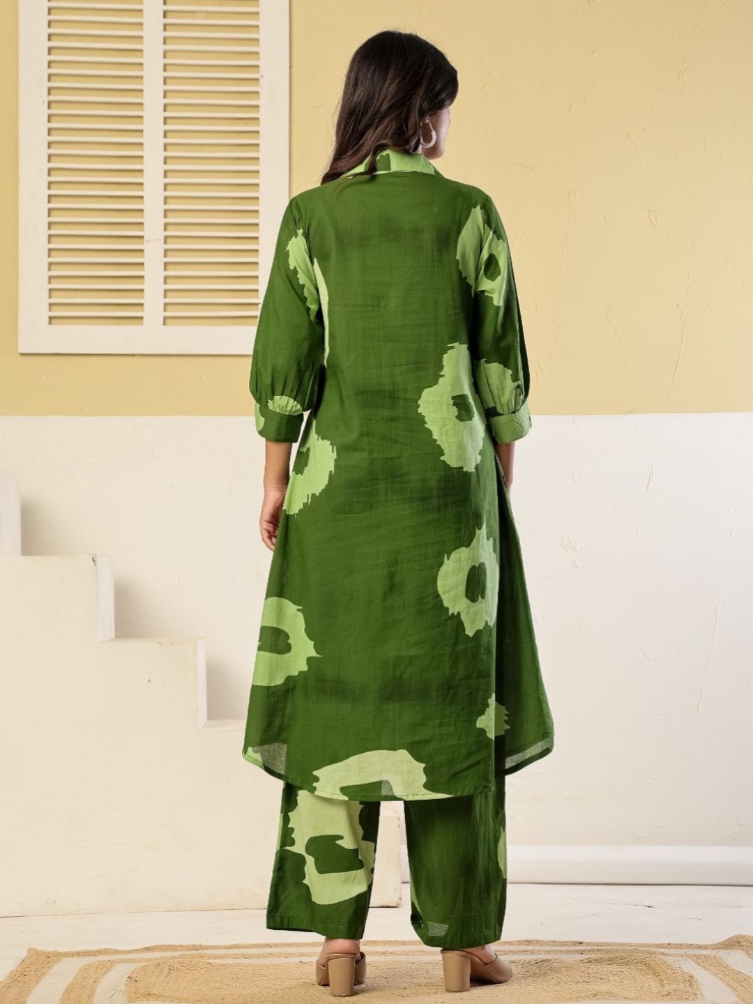 Poppi Fern Printed Cotton Co-ord Set