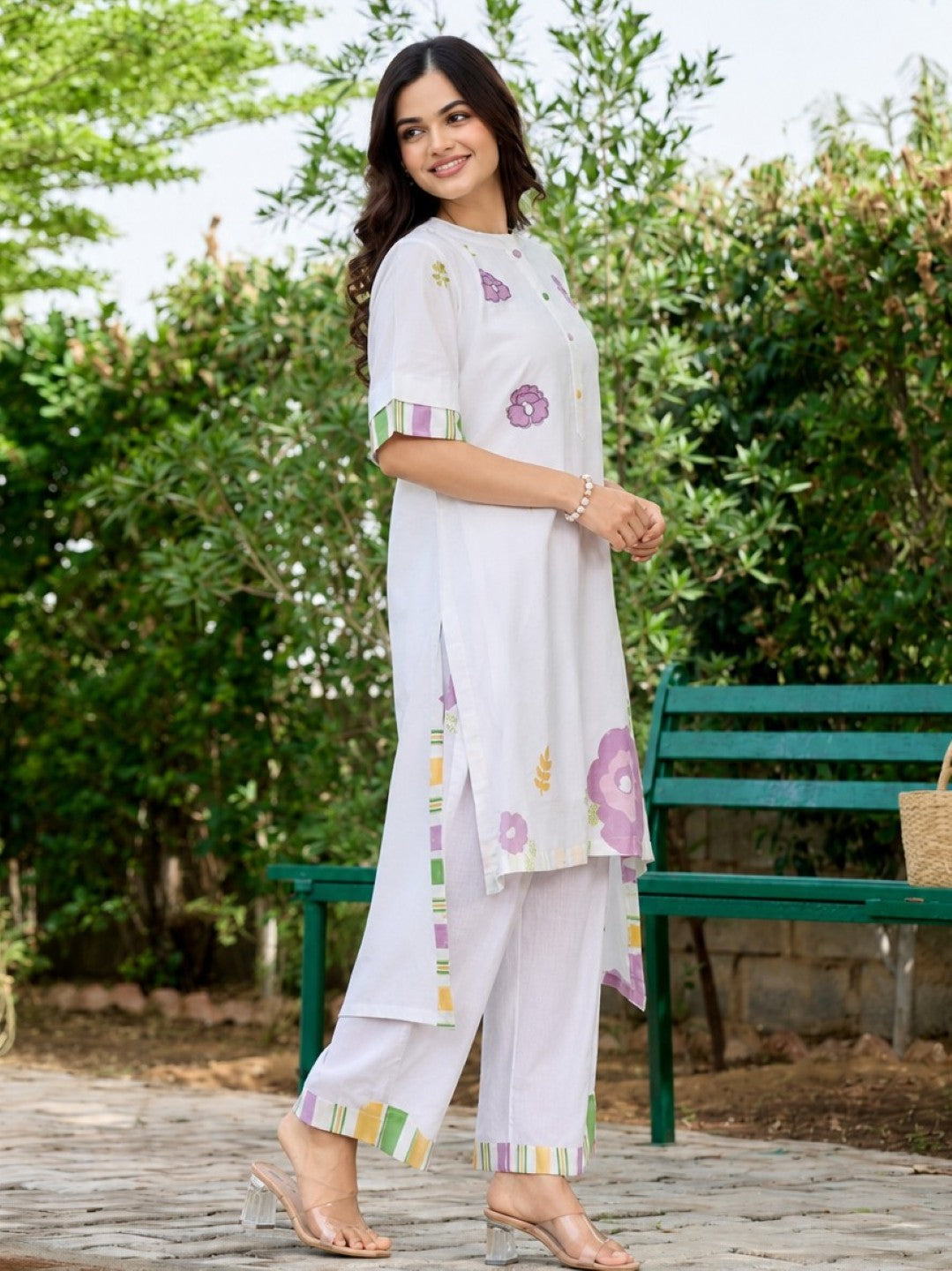 Tatva Allium Cotton Co-ord set