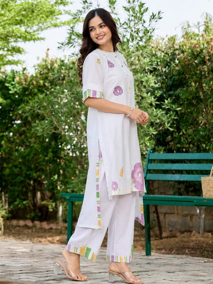 Tatva Allium Cotton Co-ord set