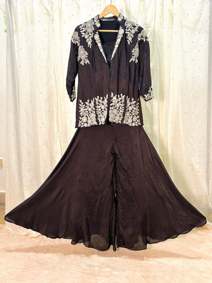 Rasā Jade Handwork Luxury Fusion Wear Set