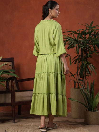 Dhiyona AY Women's Viscose Rayon Ethnic Dresses