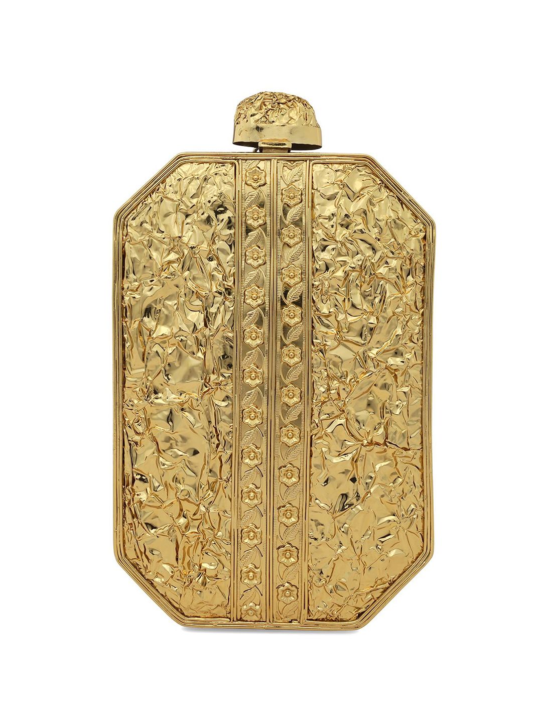 Dhiyona NR Embroidered Pearl Beaded Box Clutch