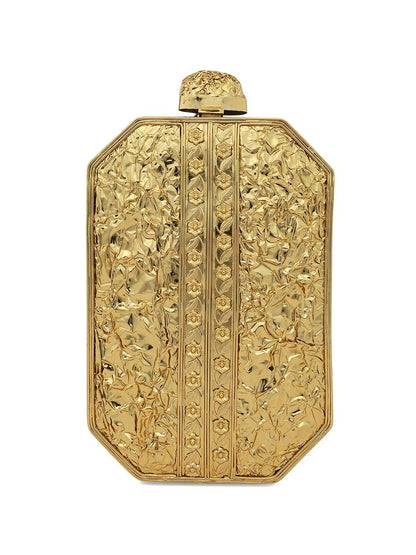 Dhiyona NR Embroidered Pearl Beaded Box Clutch