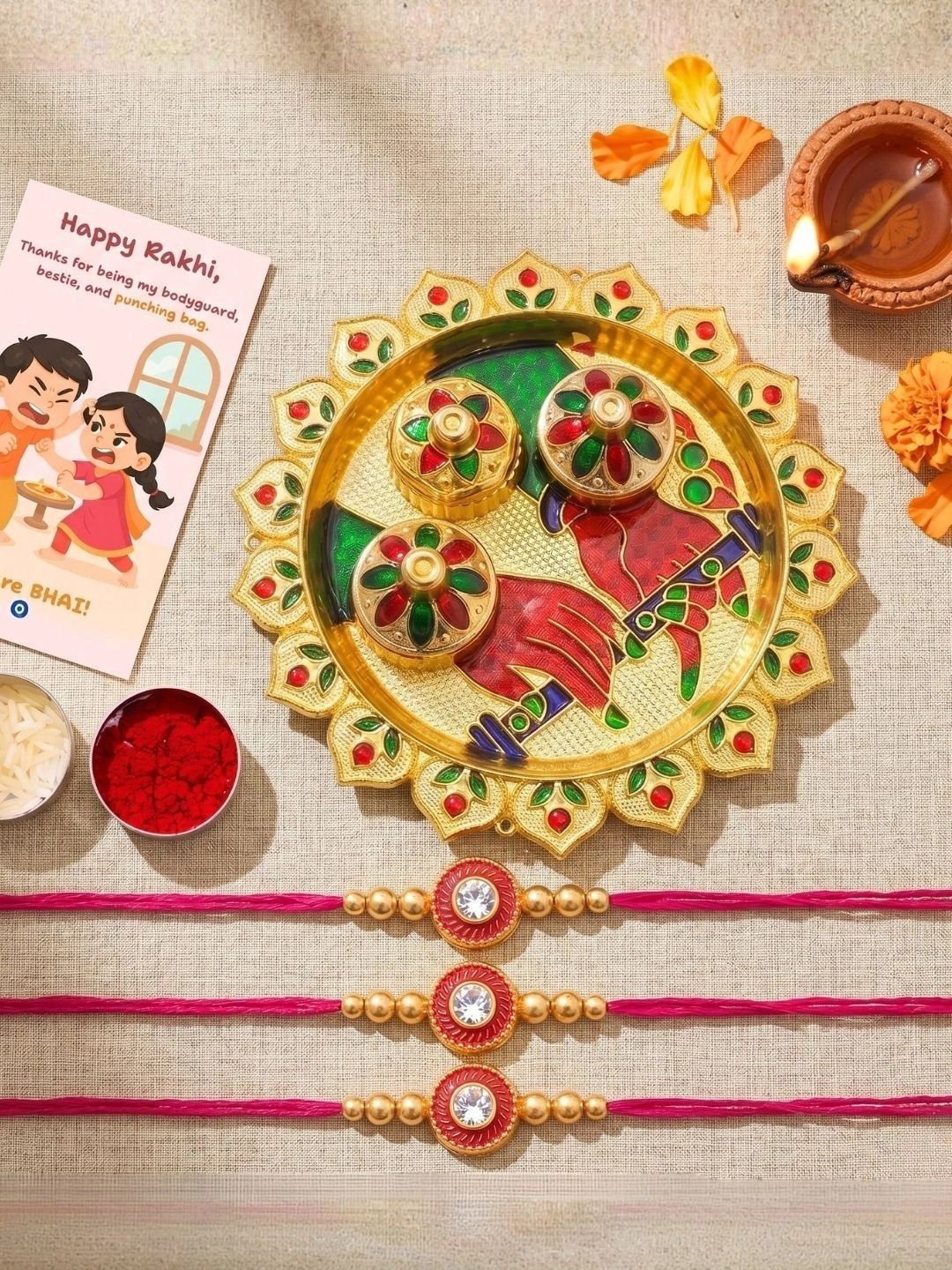 Dhiyona Thread Rakhi