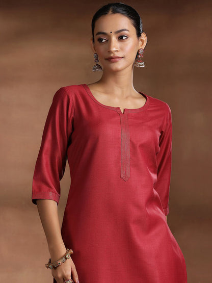 Straight Kurta with Salwar & Dupatta