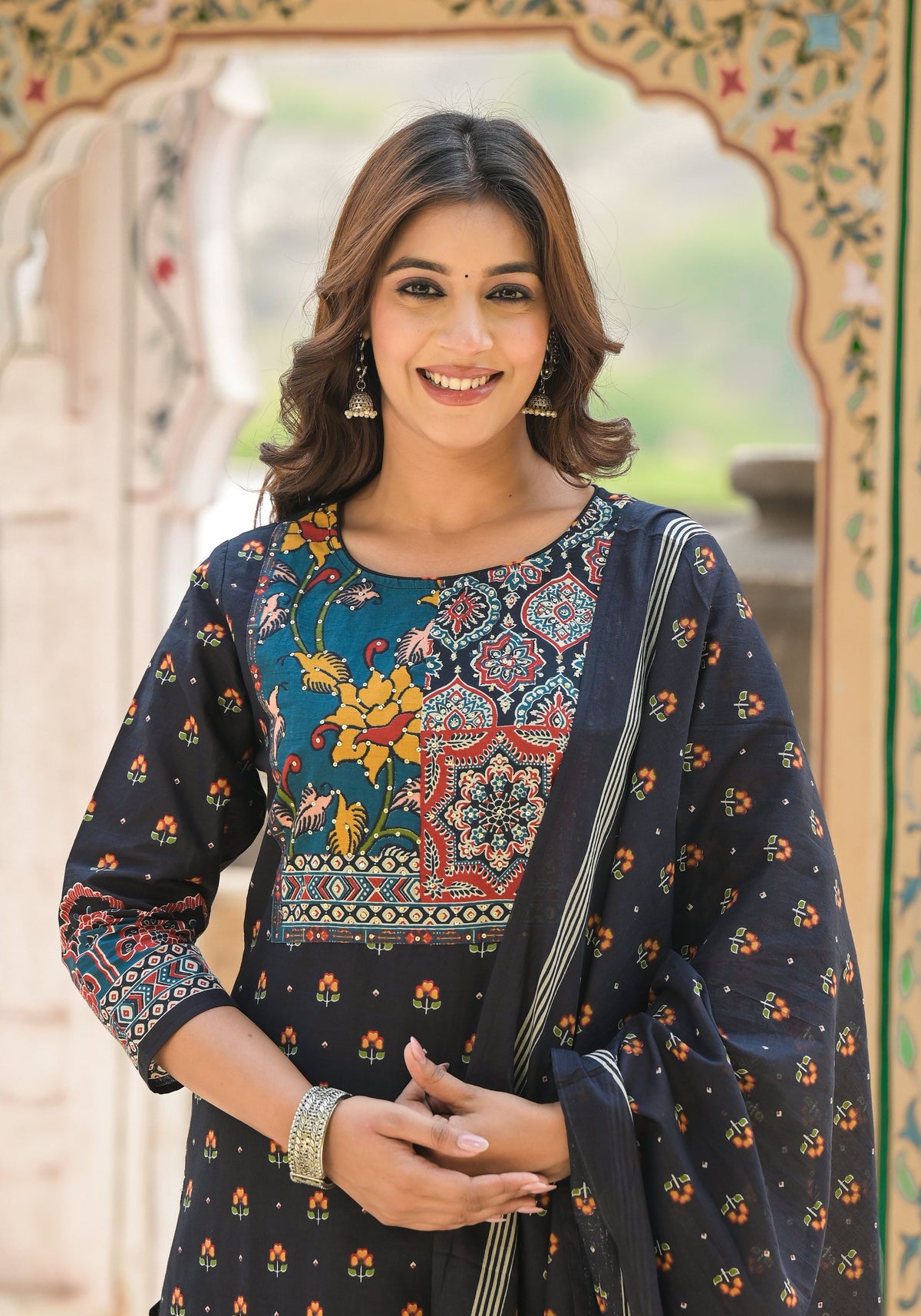 Aranya Jade Pure Cotton Suit Set