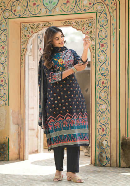 Aranya Jade Pure Cotton Suit Set