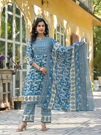 Bodhi Vivid Pure Cotton Suit Set