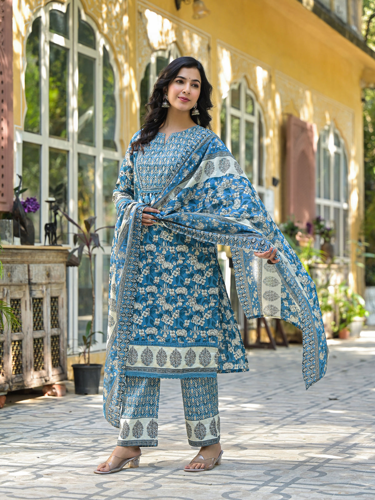 Bodhi Vivid Pure Cotton Suit Set