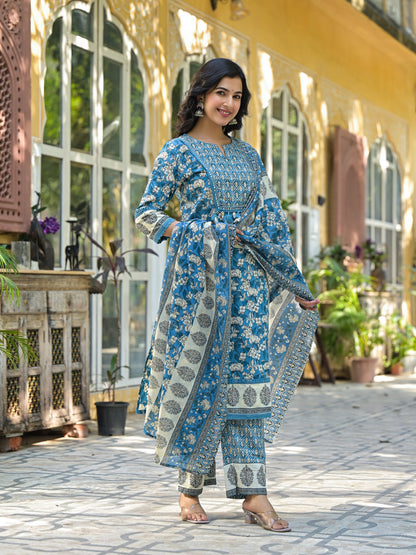 Bodhi Vivid Pure Cotton Suit Set