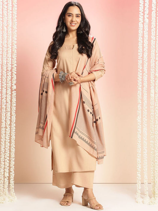 Dhiyona KL Women Regular Kurta with Palazzos & With Dupatta