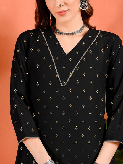 Women Ethnic Motifs Printed Regular Kurta with Trousers
