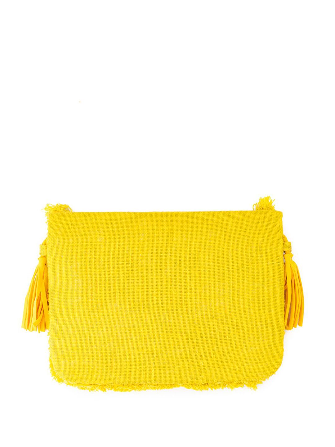 Dhiyona NR Embroidered Embellished Foldover Clutch