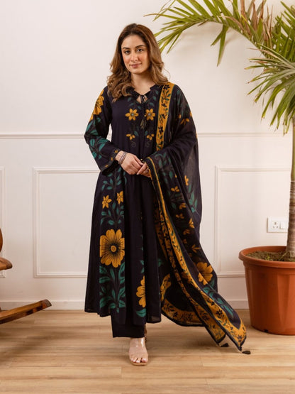 Karen kaloom cotton suit set