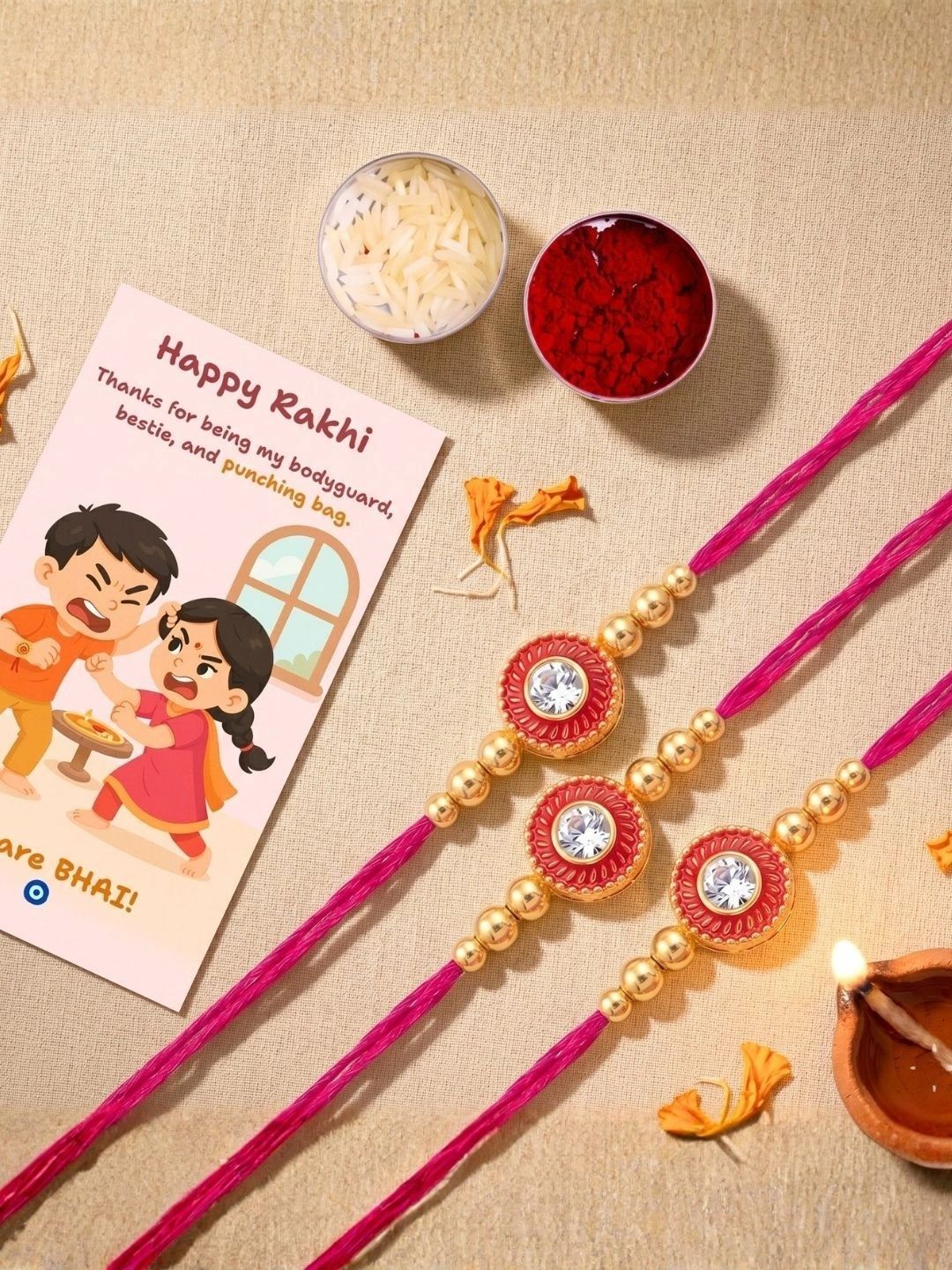 Dhiyona Thread Rakhi
