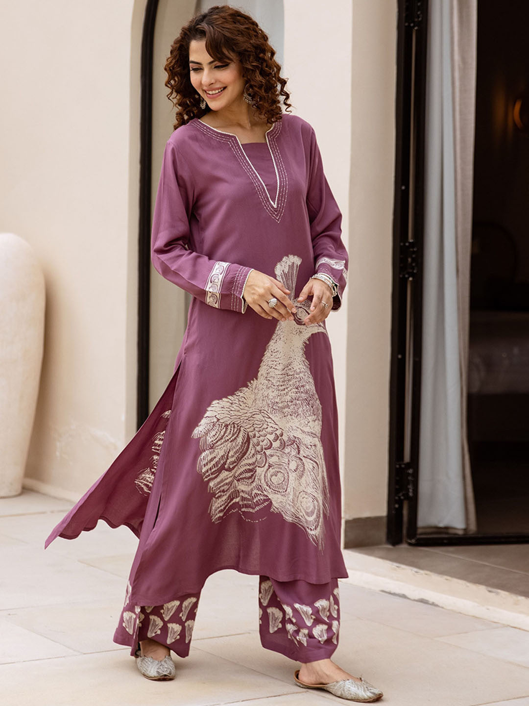 Women Printed Kurta Set
