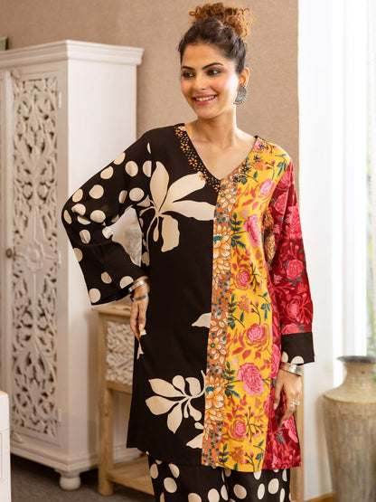 Floral Printed Kurta with Palazzos