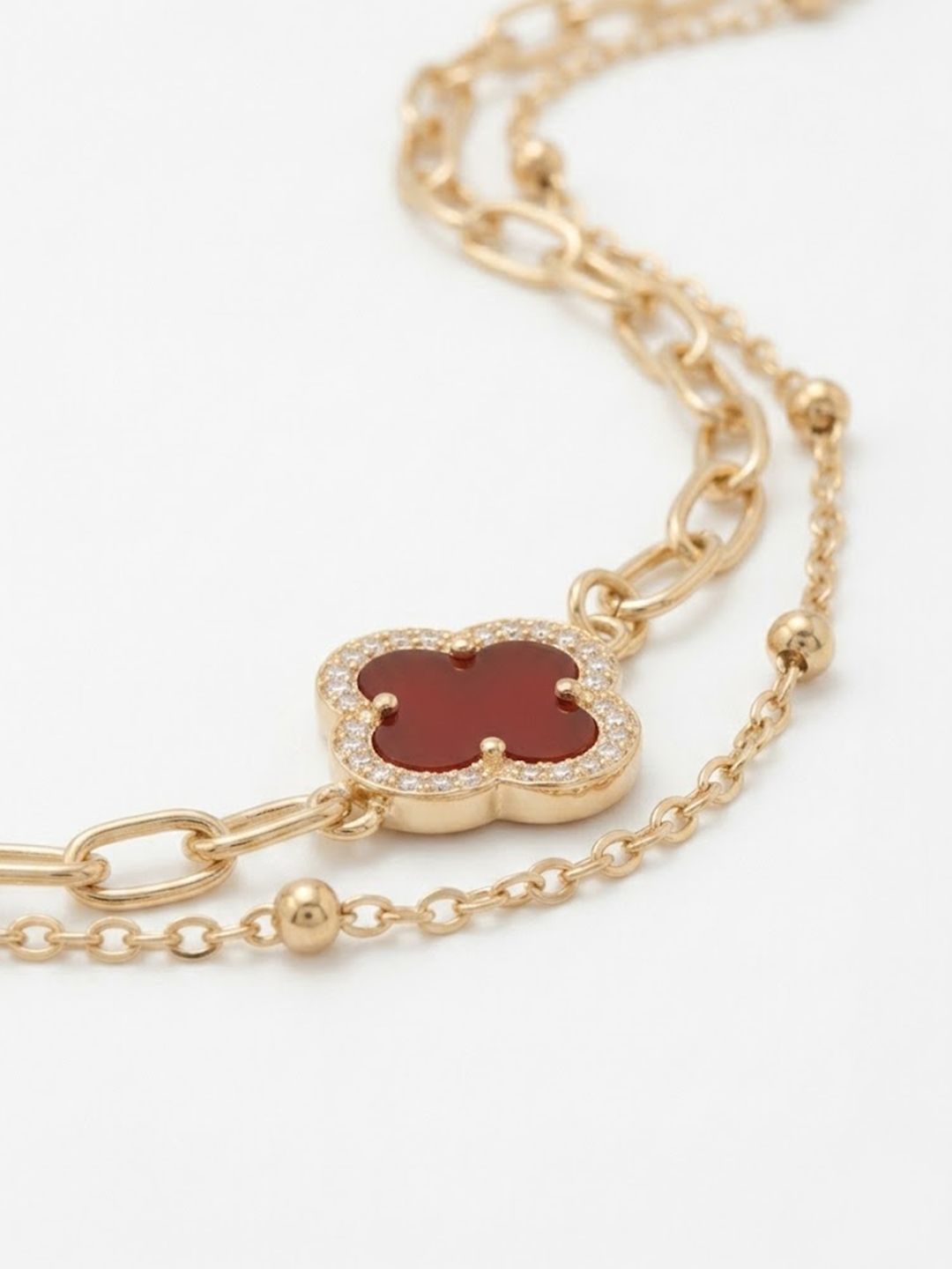 Dhiyona Women Artrificial Stones Gold Plated Rakhi With Roli Chawal Chandan Mishri