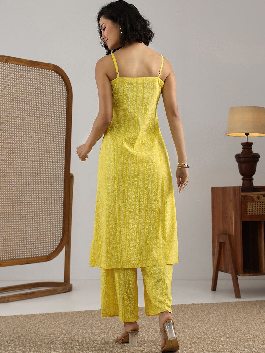 Women Ethnic Motifs Printed Regular Kurta with Palazzos