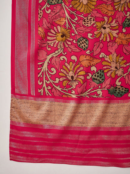 Women Floral Printed Kurta with Trousers & Dupatta