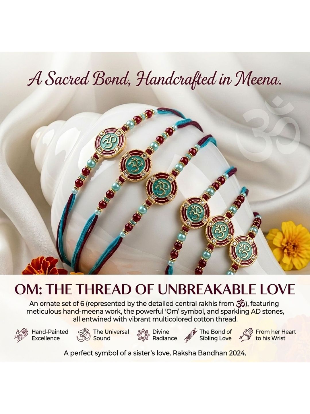 Dhiyona Thread Rakhi
