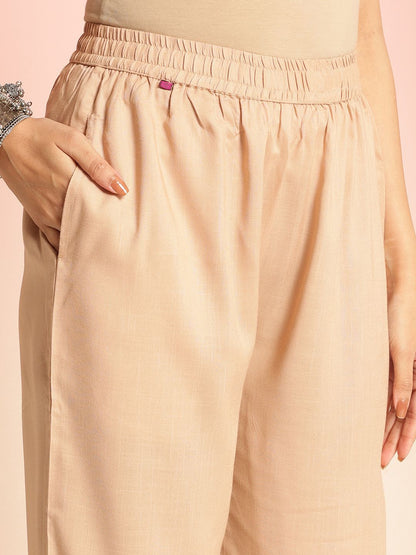 Dhiyona KL Women Regular Kurta with Palazzos & With Dupatta