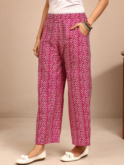 Women Floral Printed Regular Kurta with Palazzos
