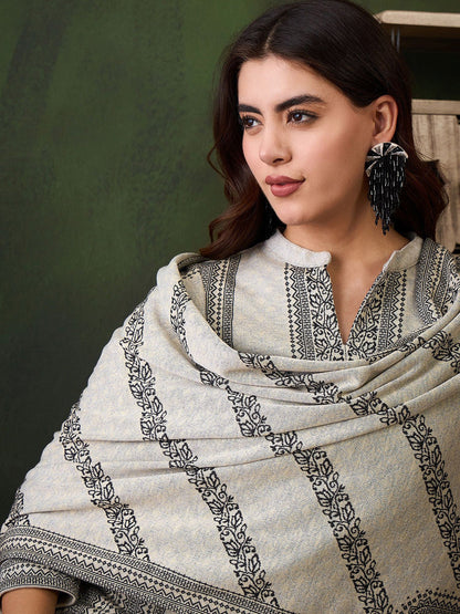 Self Design Straight Kurta & Trouser With Dupatta