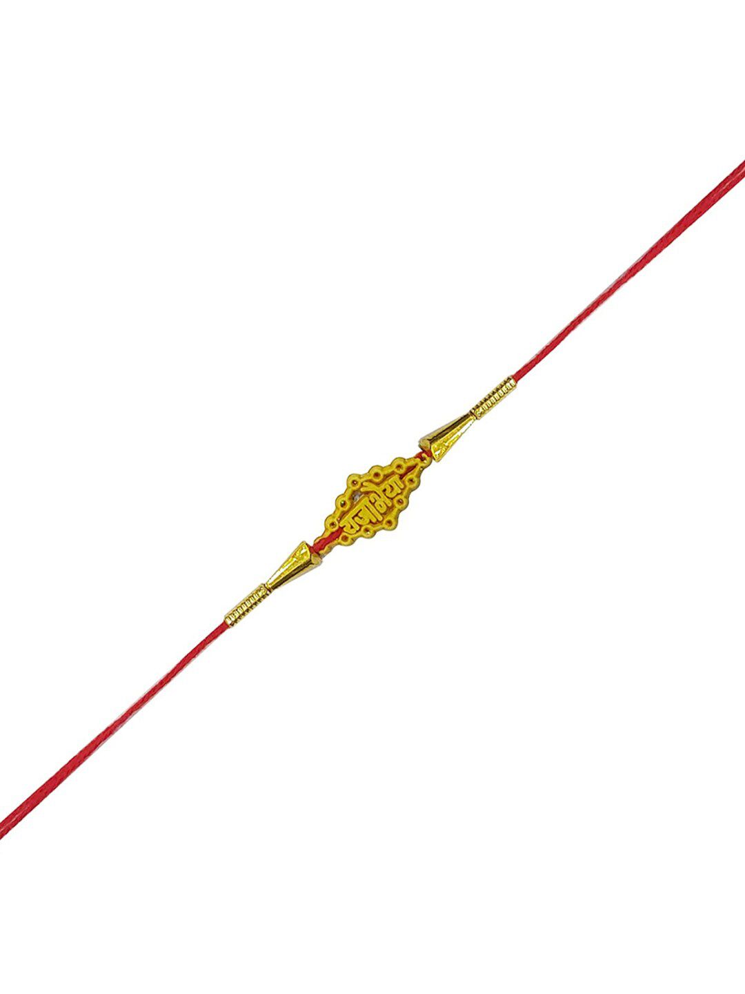 Dhiyona Unisex Set Of 5 Beaded Rakhi