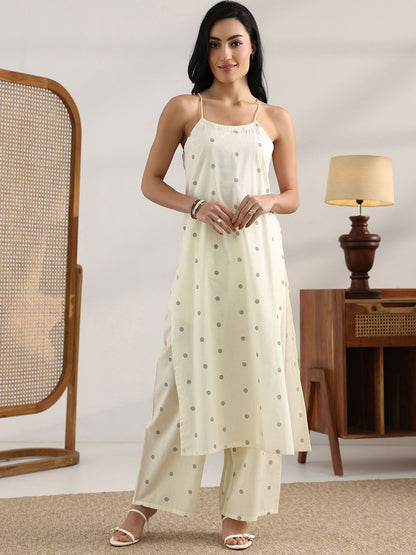 Women Geometric Printed Kurta with Palazzo