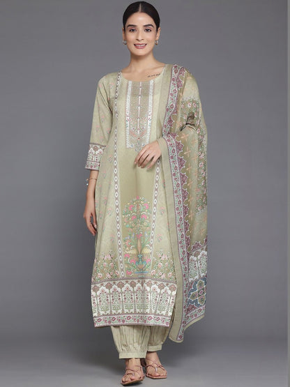 Women Ethnic Motifs Printed Regular Kurta with Pyjamas & With Dupatta