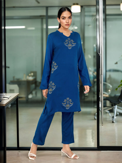 Ethnic Motifs Printed Regular Kurta With Trousers