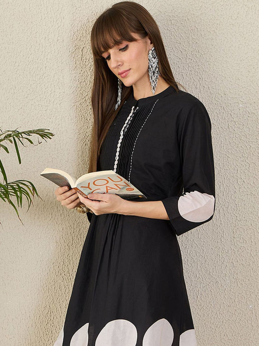 Dhiyona IE Printed Tunic With Trousers Co-Ords