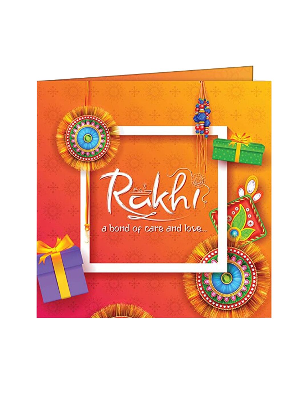 Dhiyona Set Of 2 Beaded Rakhi