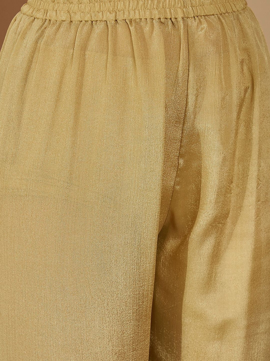 Ethnic Motifs Embroidered Thread Work A-Line Kurta with Trouser