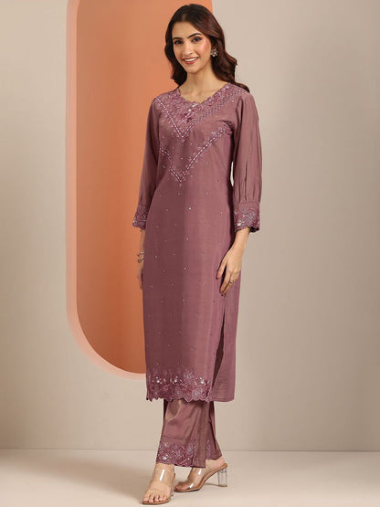 Dhiyona LL Women Floral Embroidered Kurta with Palazzos & Dupatta