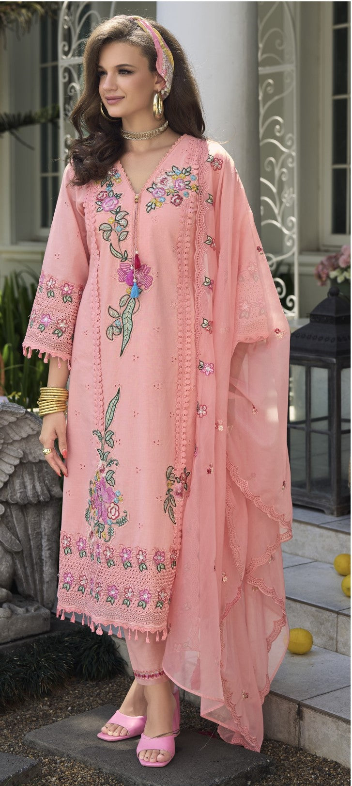 Nayla Rose Embroidery Premium Lawn Suit Set