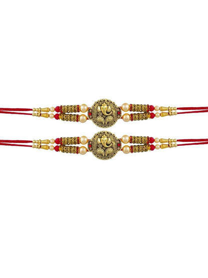 Dhiyona Set Of 2 Thread Rakhi