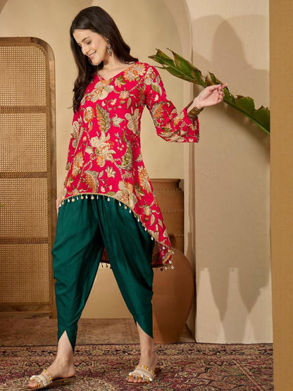Women Pink Kurta Sets