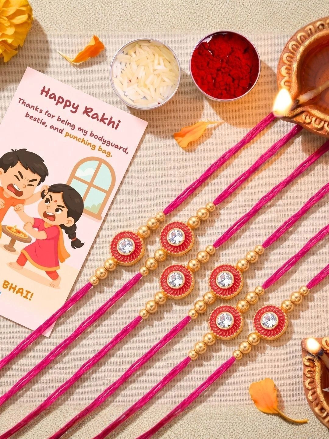 Dhiyona Thread Rakhi