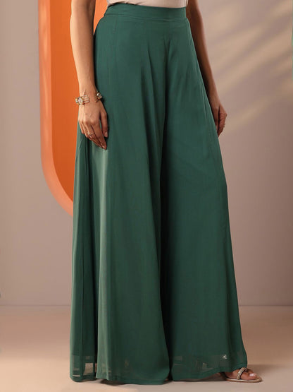 Dhiyona LL Women Ethnic Motifs Embroidered Kurti with Palazzo & Dupatta