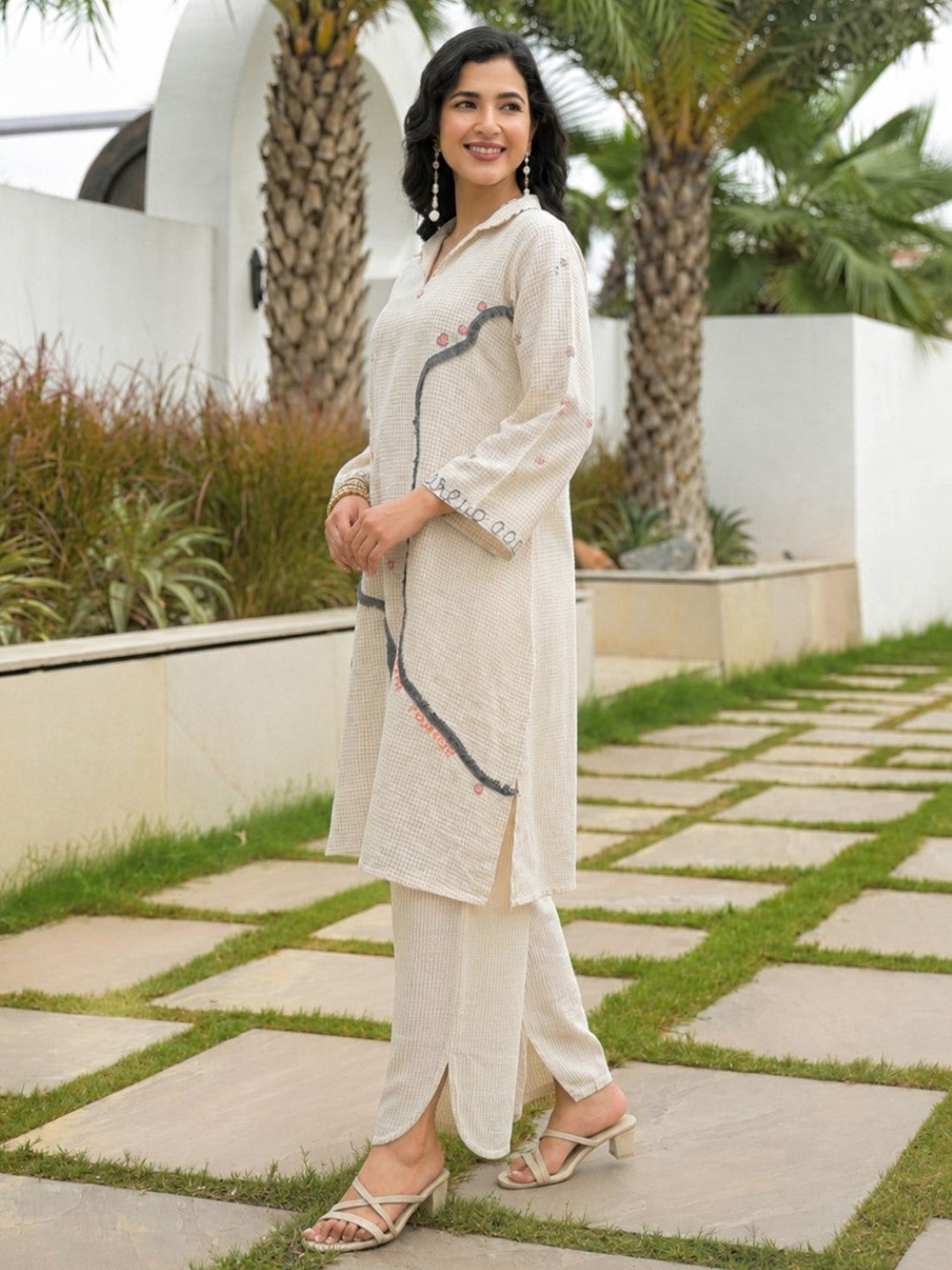 Tatva parch cotton kurta pant set