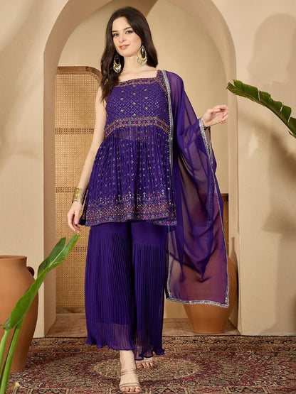 Women Blue Kurta Sets